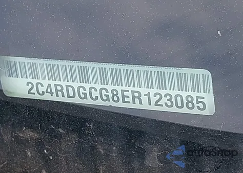 2014 Dodge Grand Caravan Sxt from USA, damaged, VIN 2C4RDGCG8ER123085